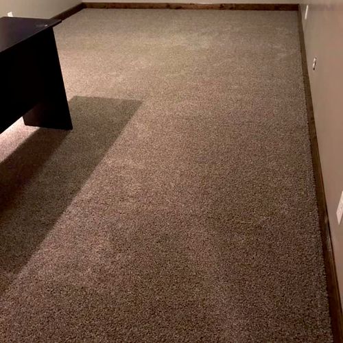 Carpet Install After