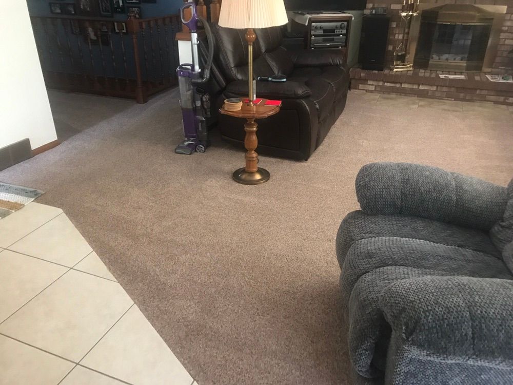 Nice vacuumed floor
