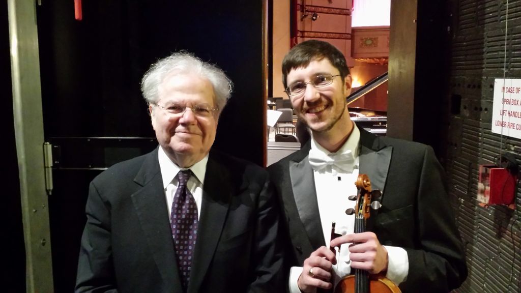 Legendary pianist Emanuel Ax, April 2018
