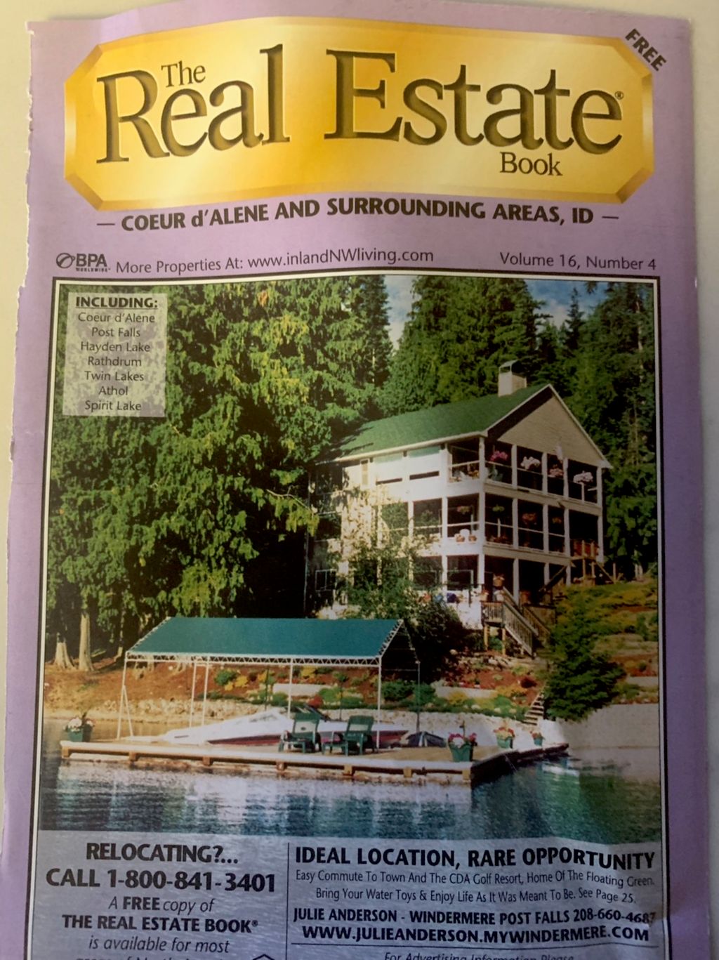 Custom home in Idaho on Hayden Lake