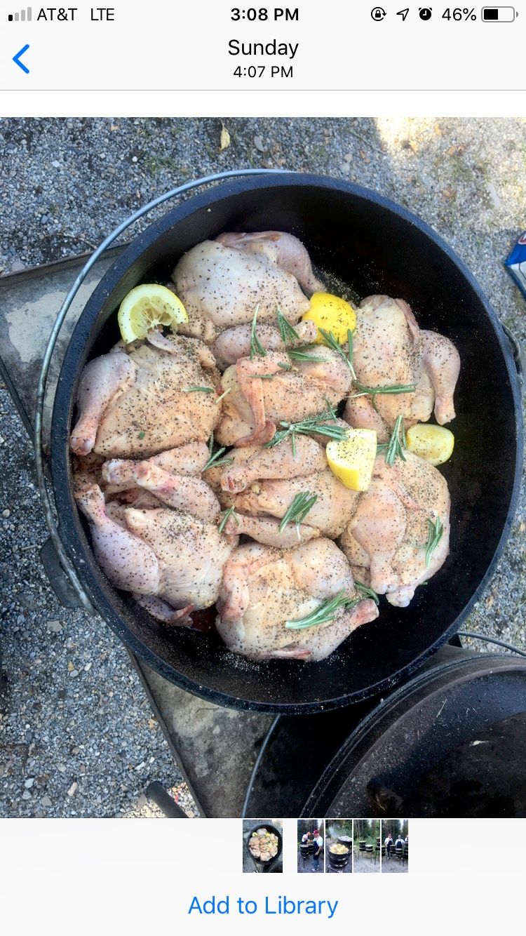 Cornish game hens with lemon and  fresh rosemary.