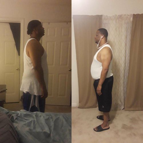 Client lost 28 pounds 8 weeks