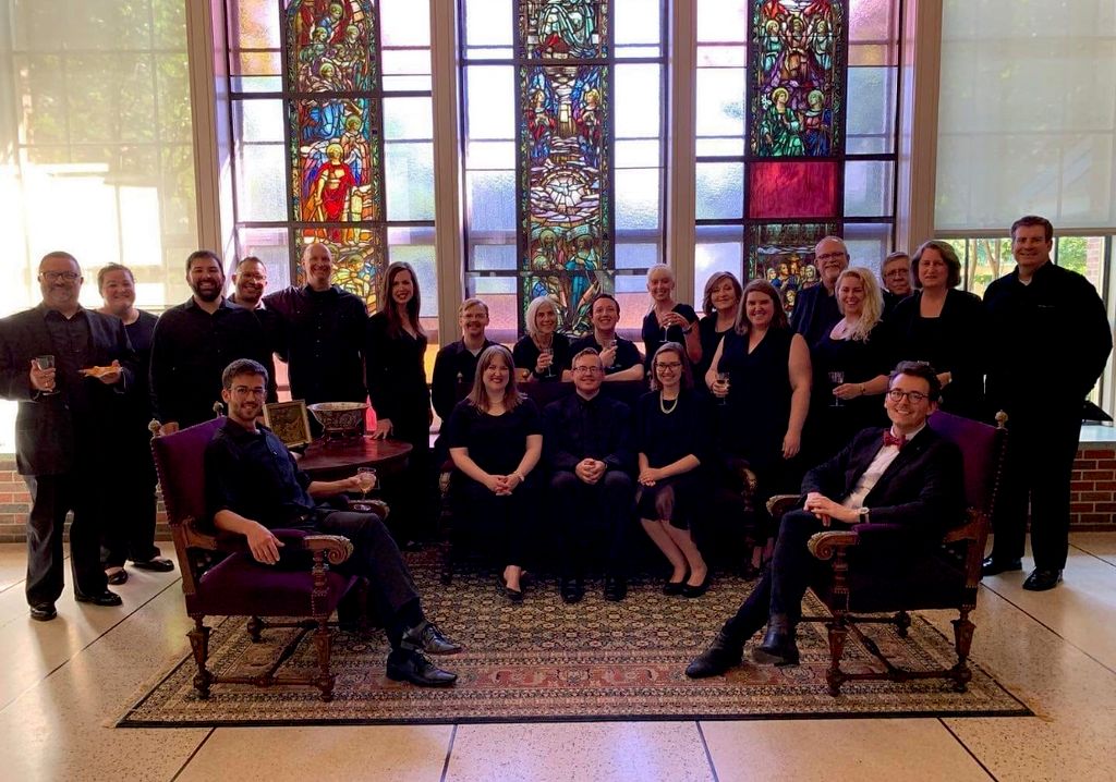 Singers on a recital of English choral music