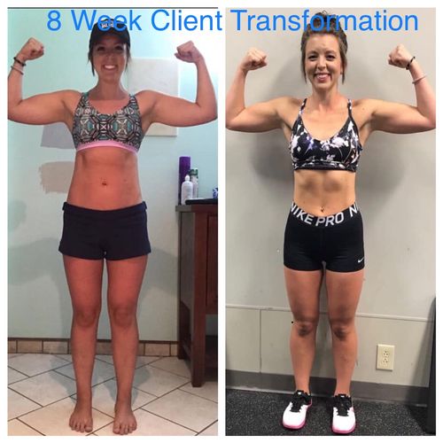 8 Week Transformation Client