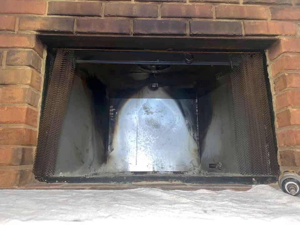 Installed new refractory cement panels and replace