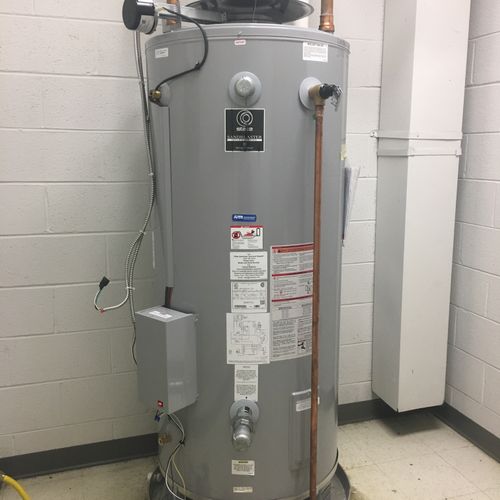 Commercial Water Heater installed for Annadale's B