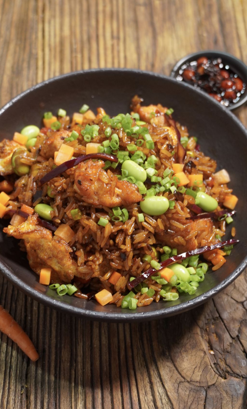 Spicy Chicken Fried Rice