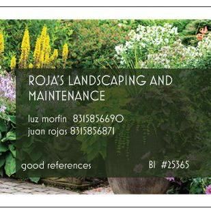 Rojas’s landscaping and maintenance