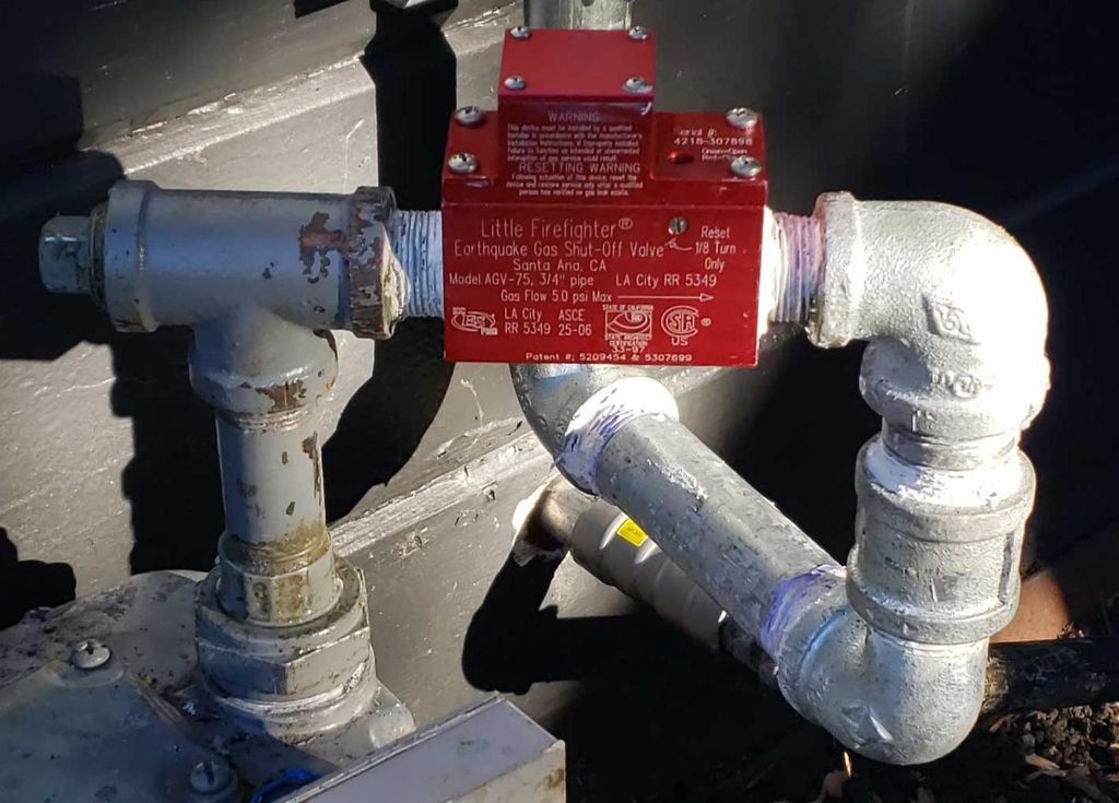 Emergency Earthquake Gas Shut-Off