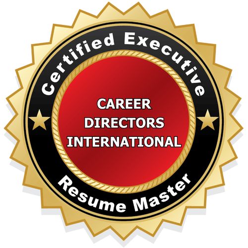1 of 40 Certified Executive Resume Masters worldwi