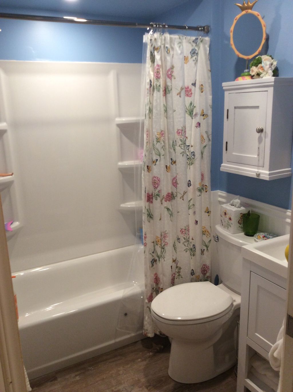 New bath from old closet space