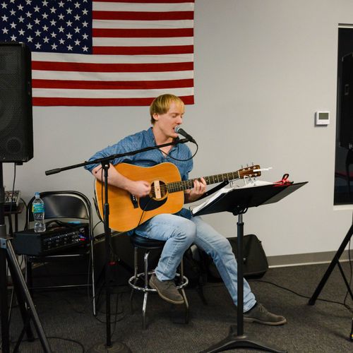 Charlie performed at our law firm, éclat Law, for 
