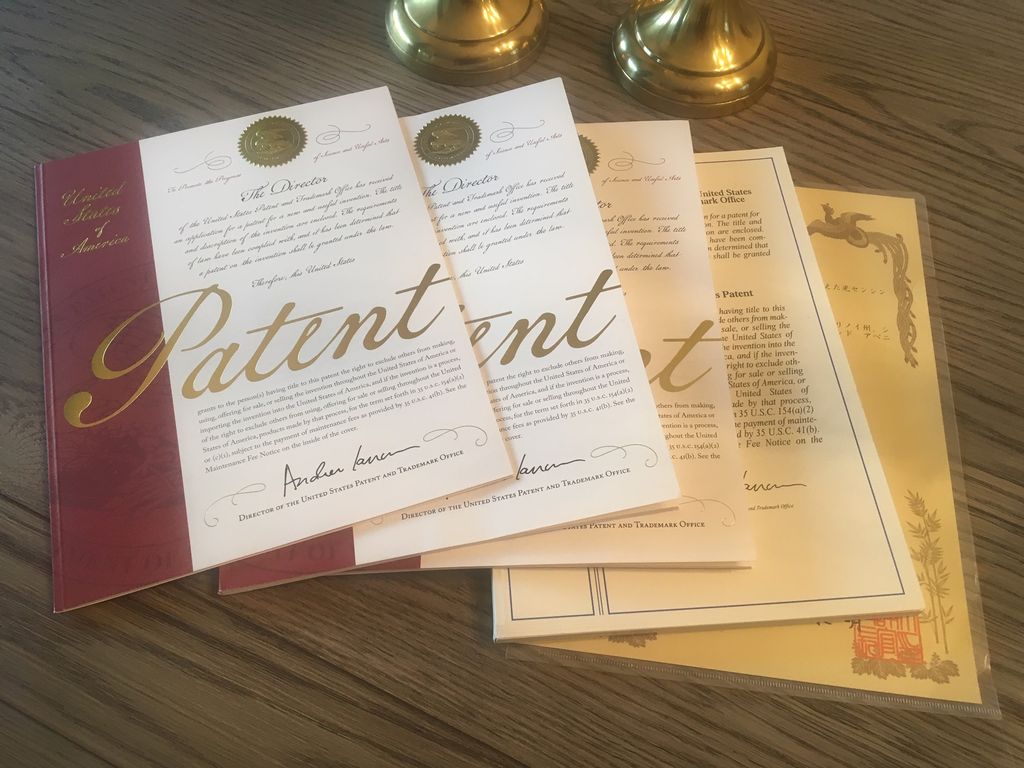 US & International Letters Patent
