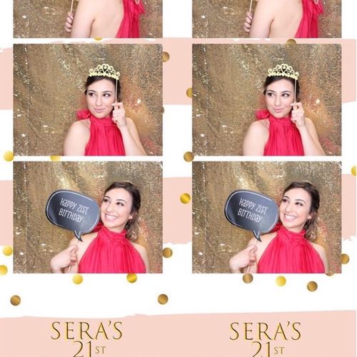 I had hired Photo booth for my 21st birthday party