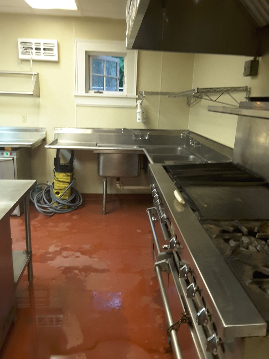 commercial kitchen cleaning