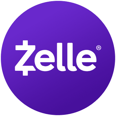 We now accept Zelle as a payment option