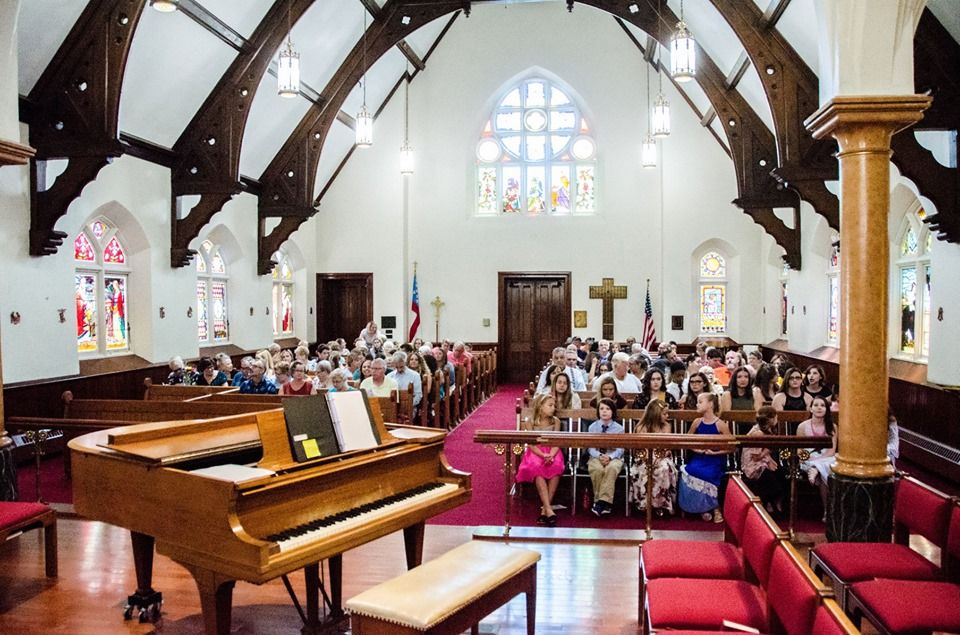 Students have the option of singing on two recital