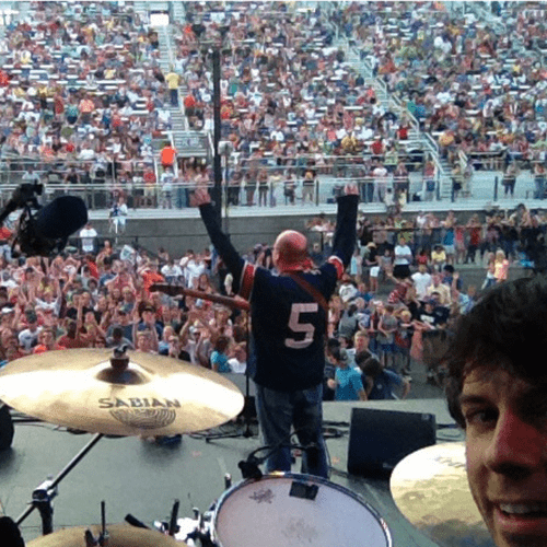 Playing for over 15,000 in Charlotte, NC