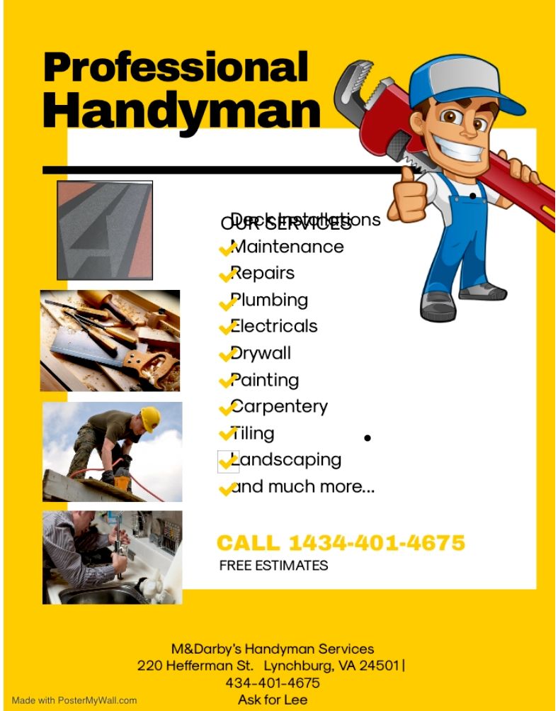 M. and Darby’s Cleaning Handyman Service LLC