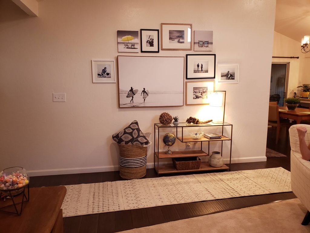 Coastal Gallery Wall After