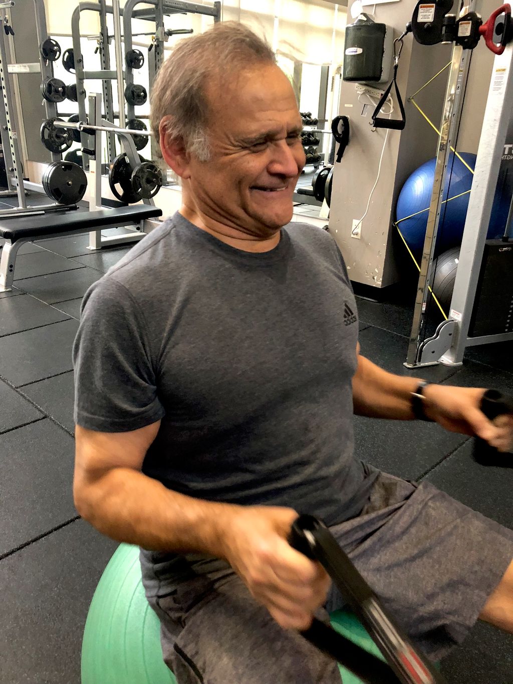 Matt doing Rows