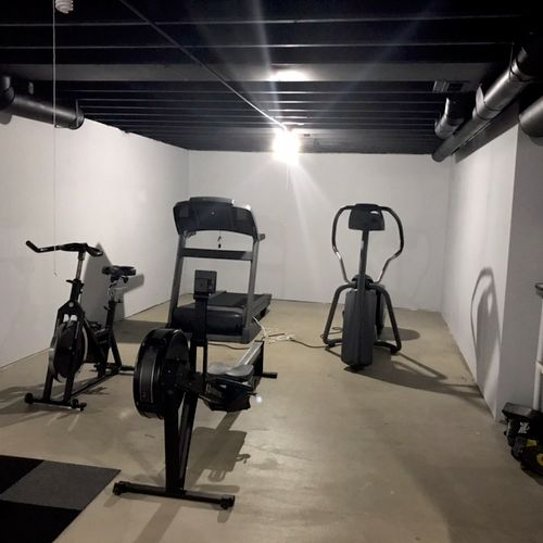 Rower, spin bike, treadmill, elliptical 