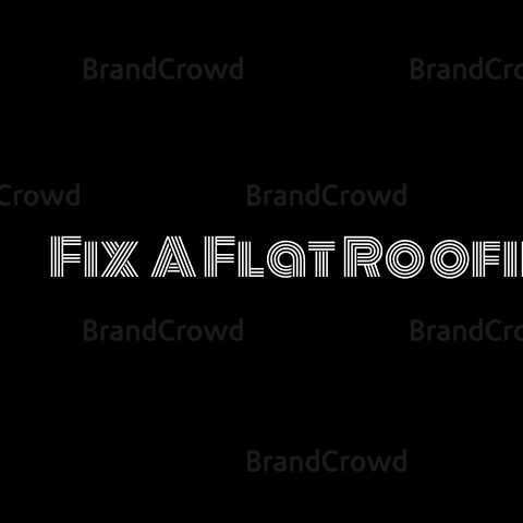 Fix a Flat Roofing