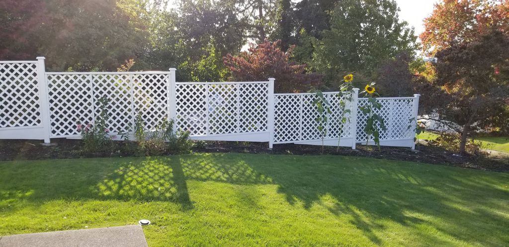 Lattice fence 