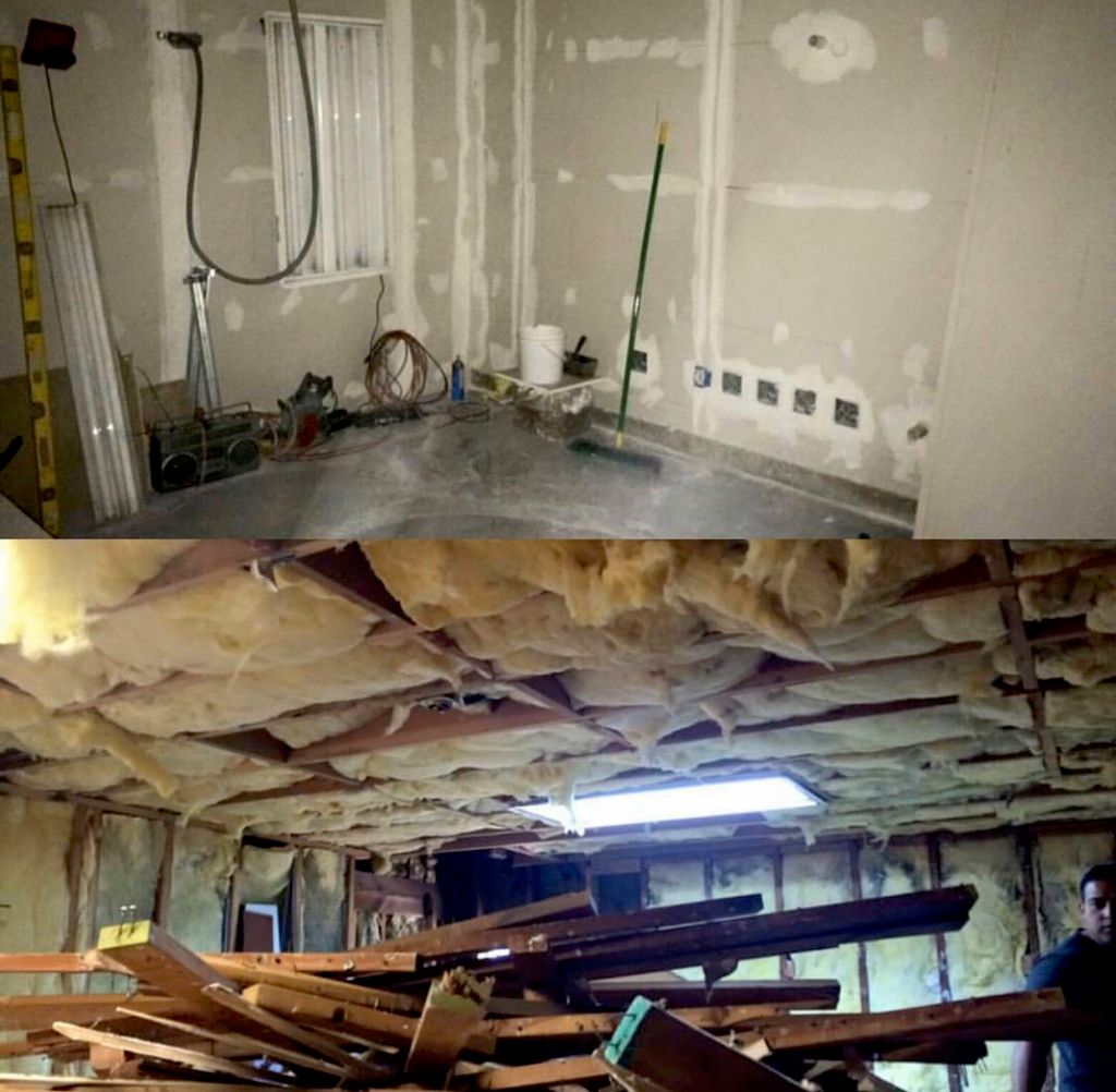 Garage studio to recording studio conversion #1