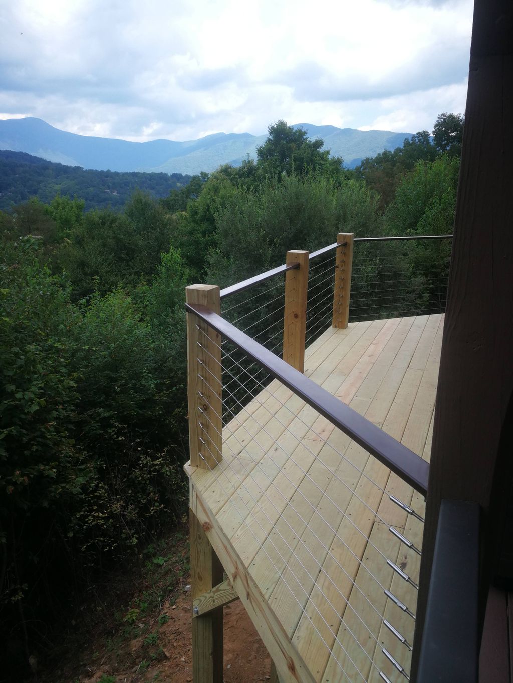 Deck Extension in Black Mountain N.C.