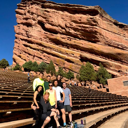 GROUP CLASS AT RED ROCKS 9/27