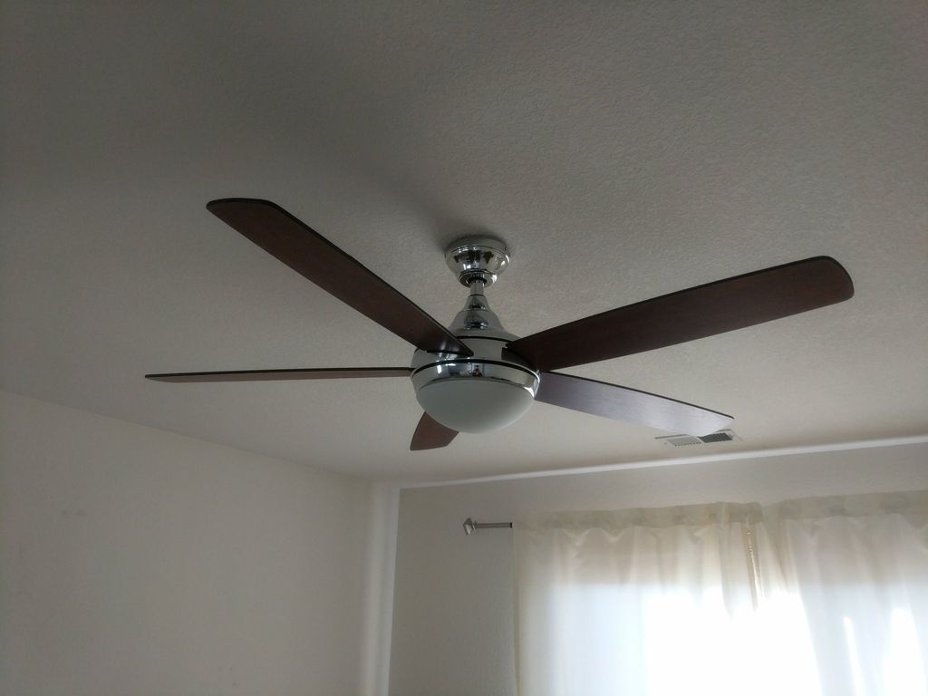 Tim installed a bunch of fans for us and did a rea