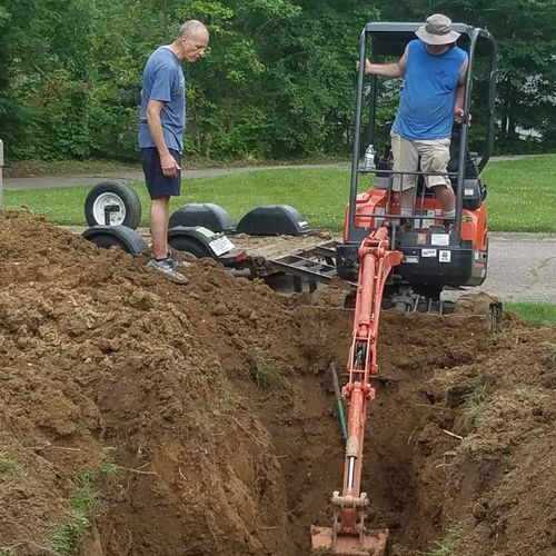 Sewer Line replacement.