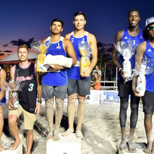 Silver Medalist in Norceca Bonaire representing USA Beach Volleyball