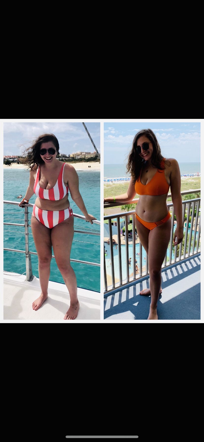 This client lost over 40 pounds in 6 months by com