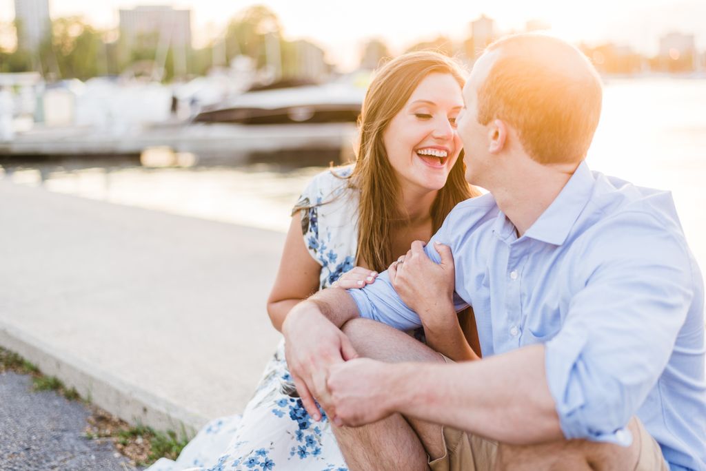 Sunset Engagement | Chicago, Illinois