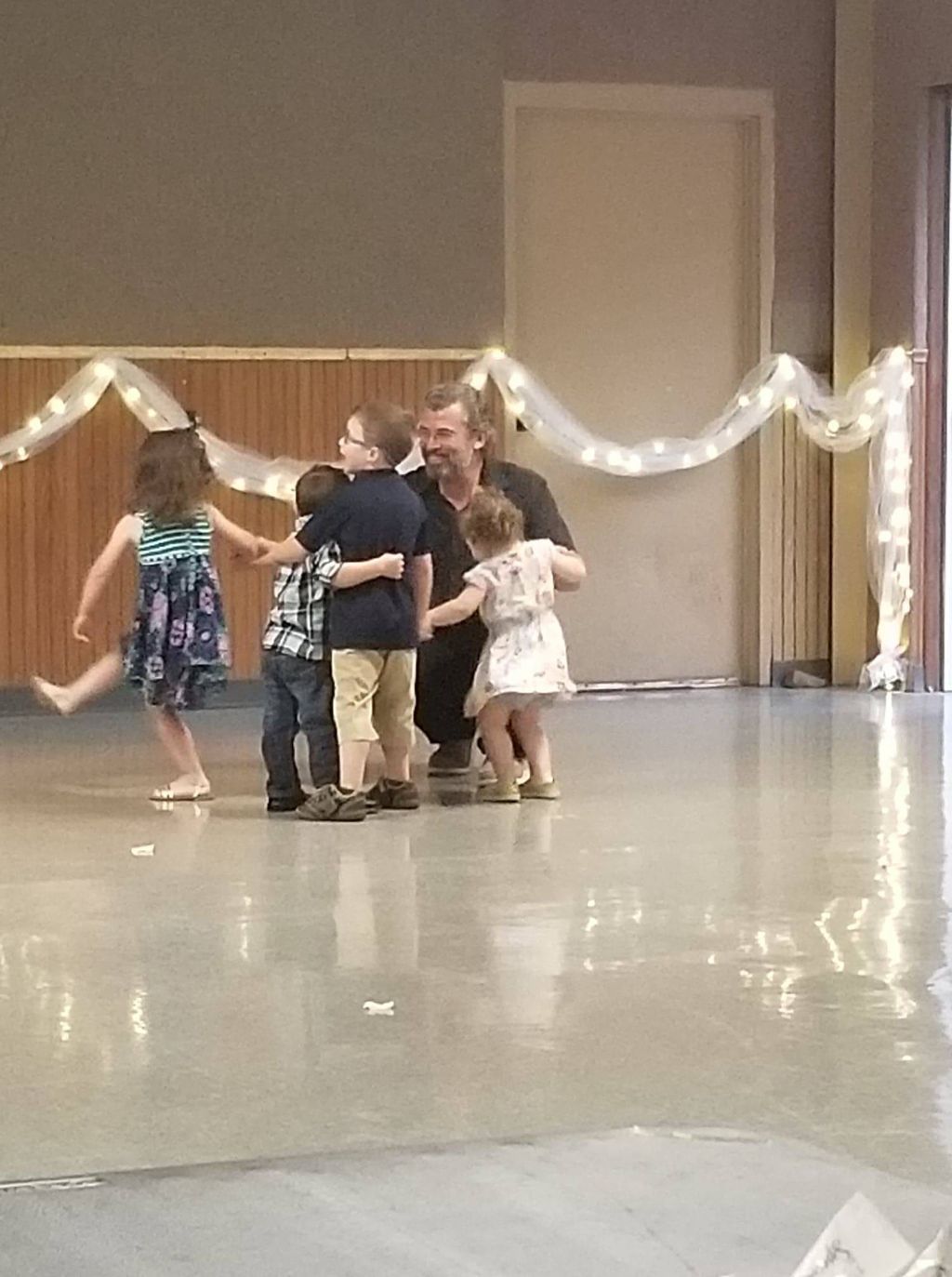 Wedding reception at Hancock Community Center  in 