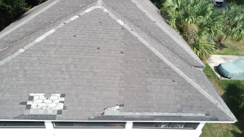 Roof inspection for insurance claims.