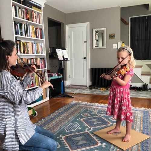I had tried a few different violin teachers for my