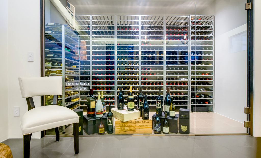 Above ground wine cellar