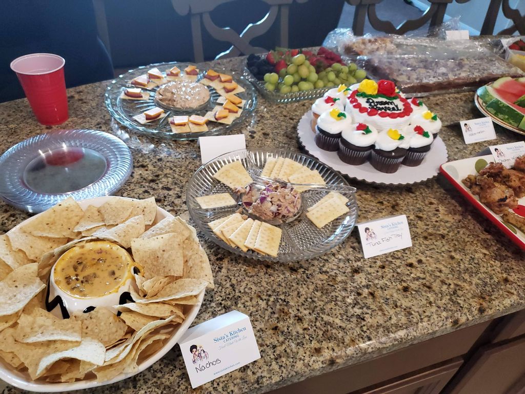 Variety of Appetizers 