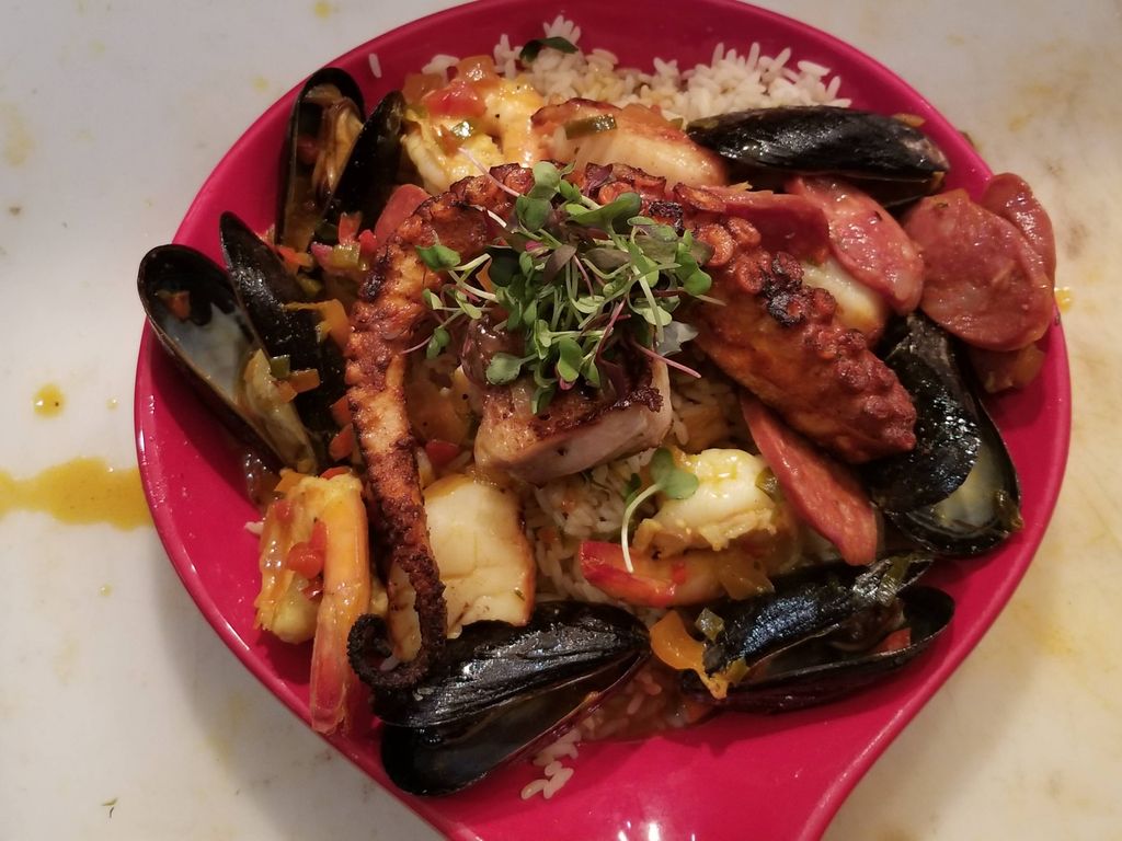 seafood paella