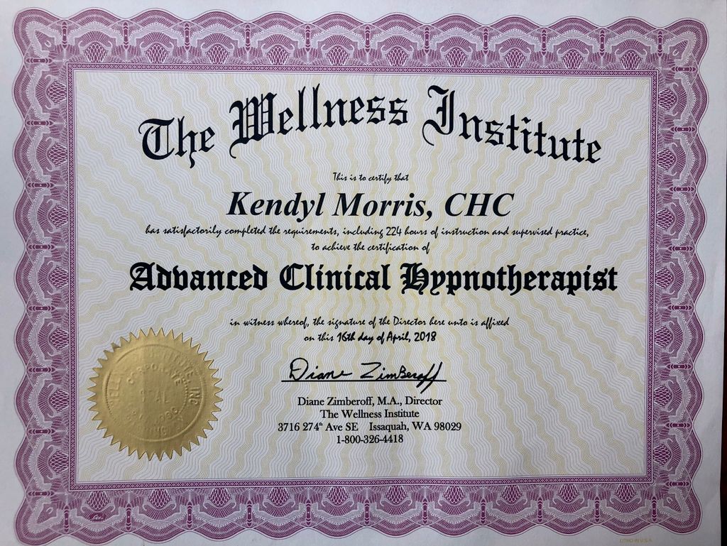 Advanced Clinical Hypnotherapist Certification