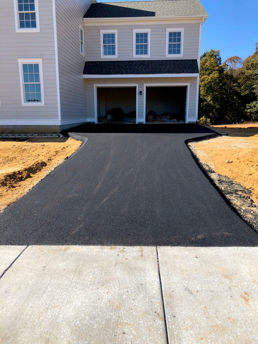Top layer of asphalt
