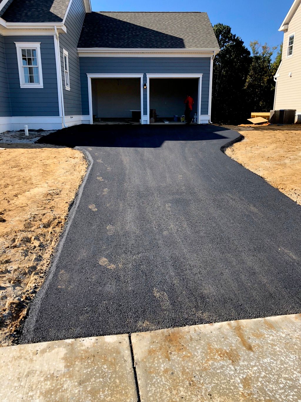 Top layer of asphalt 