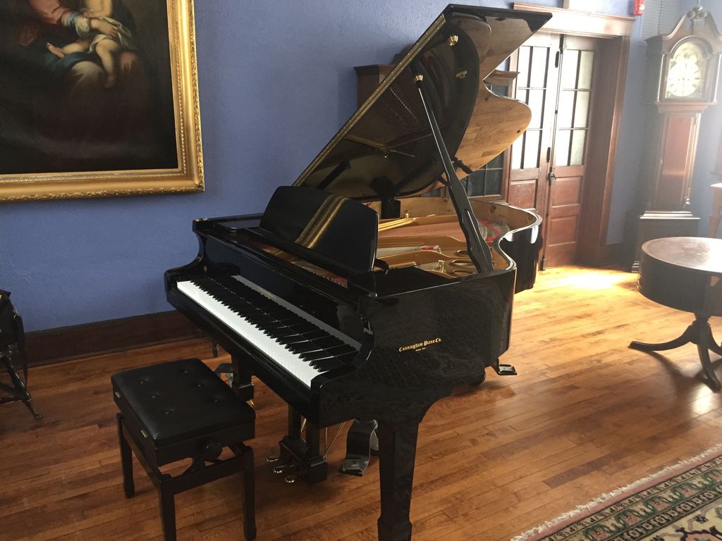Cunningham Parlour grand on loan while client's pi