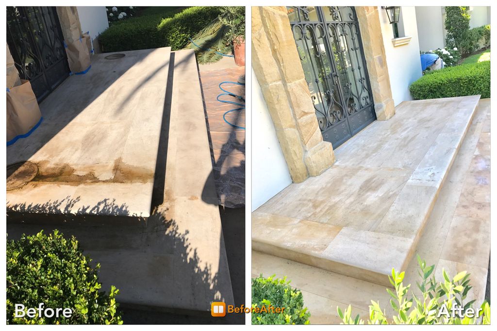 Stone Cleaning & Sealing