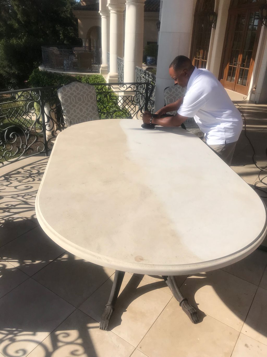 Stone Table Restoration