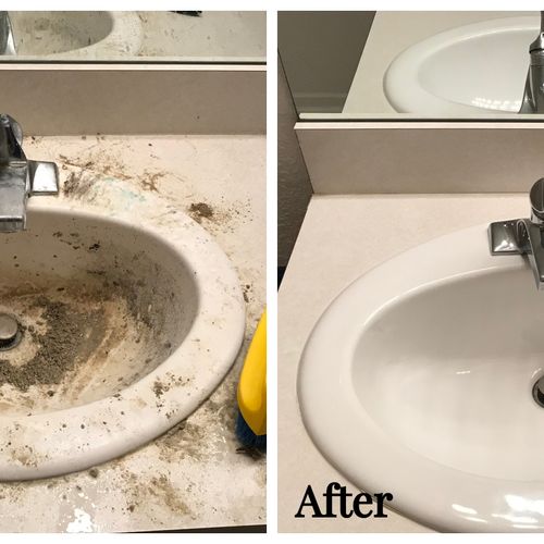 Sink Before & After