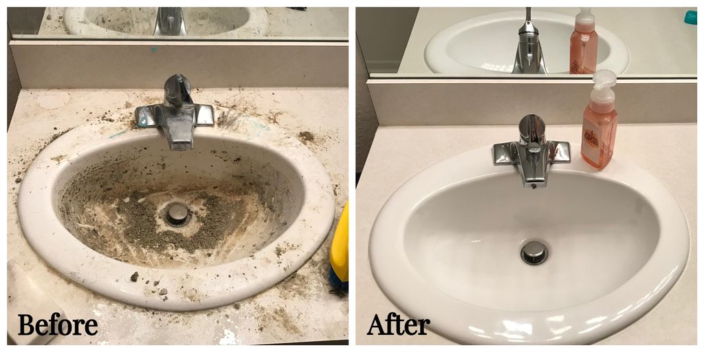 Sink Before & After